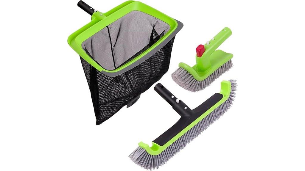 deluxe pool cleaning kit