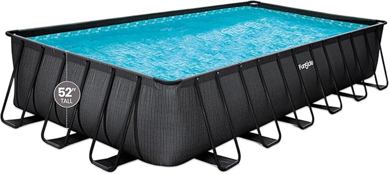 designer outdoor swimming pool