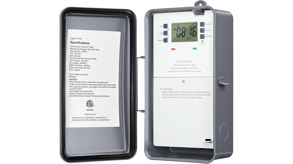 digital timer for pools