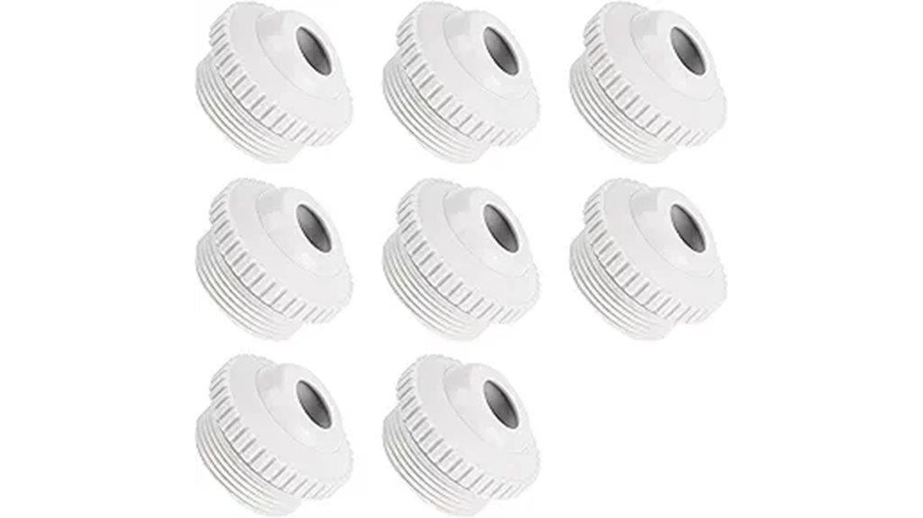 directional flow pool nozzles