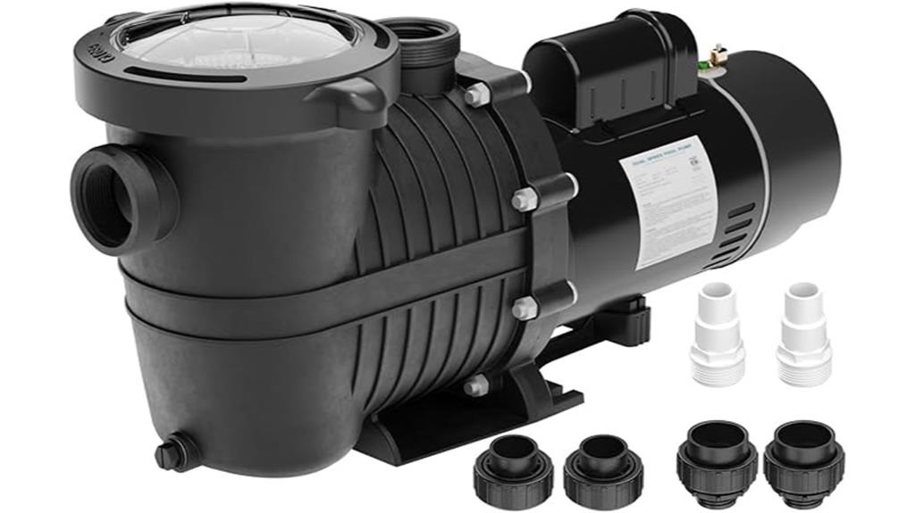 dual voltage pool pump