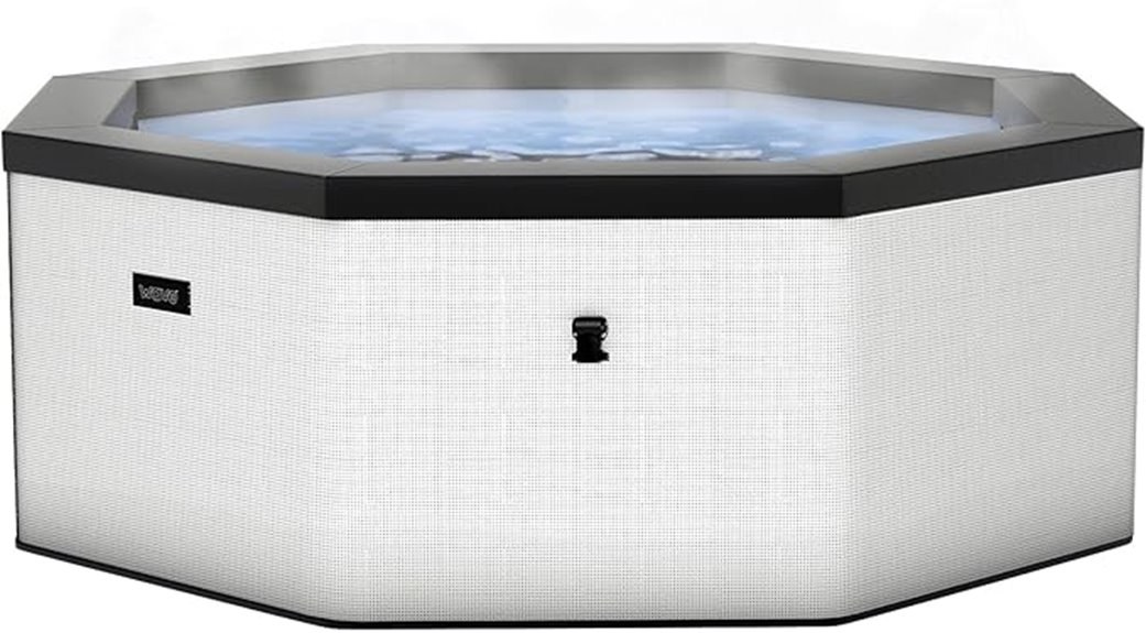 eco friendly hot tub experience