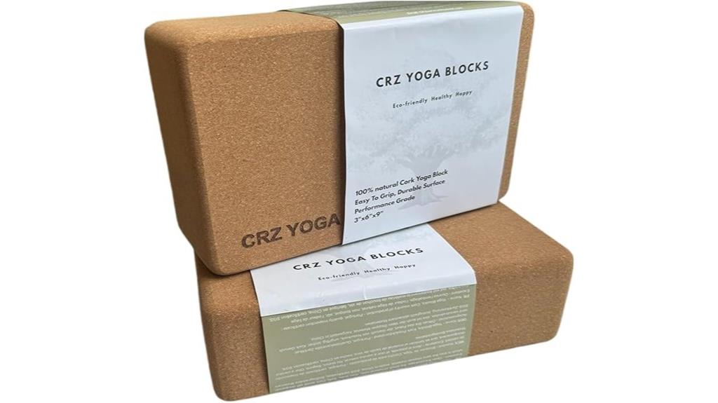 eco friendly yoga blocks set