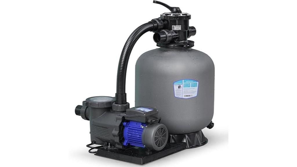 efficient pool sand filtration