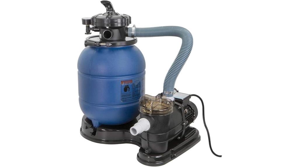 efficient pool sand filtration