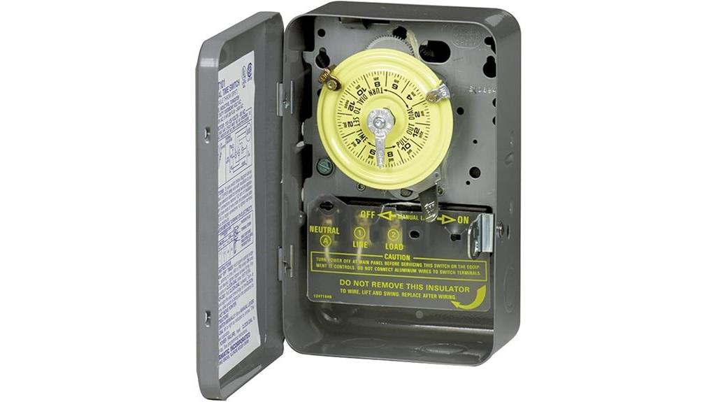 electromechanical timer switch device