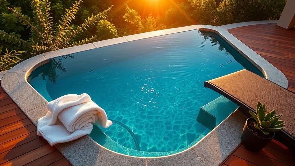elevated aquatic relaxation experience