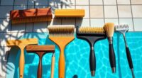 evolution of pool brushes