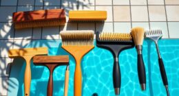 evolution of pool brushes