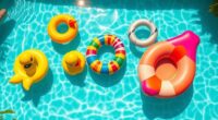 evolution of pool floats