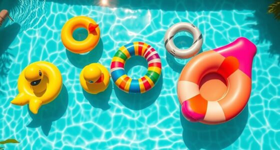 evolution of pool floats