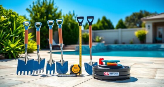 expert tools for pool installation