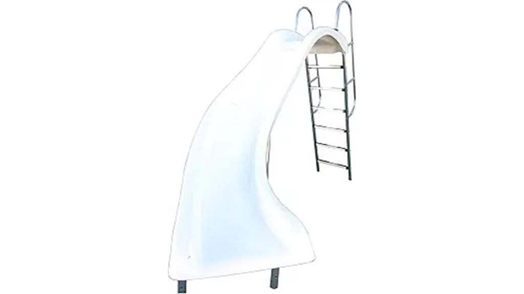 fiberglass swimming pool slide