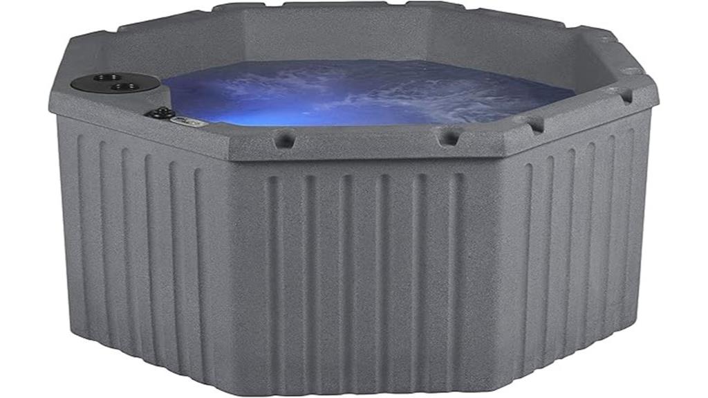 five person hydro jet hot tub