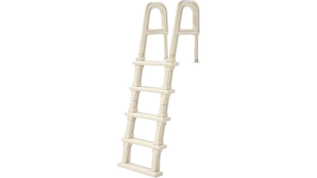 five step pool ladder
