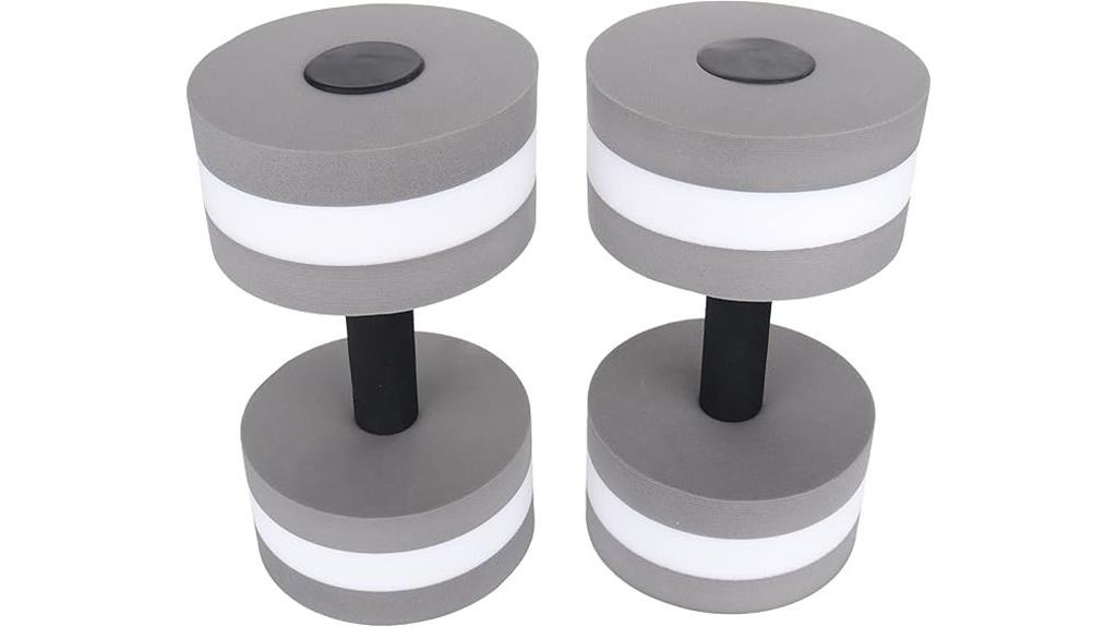 foam dumbbells for water workouts