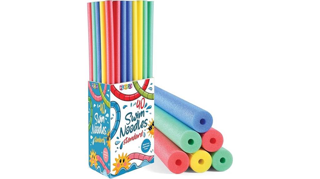 foam pool noodles pack
