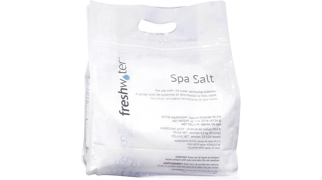 freshwater and salt bag
