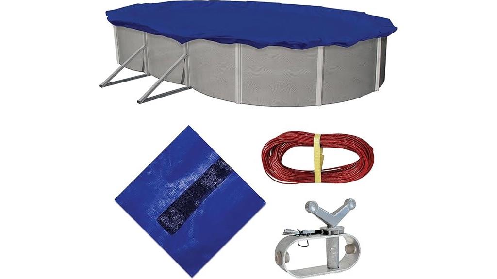 gold winter cover pool