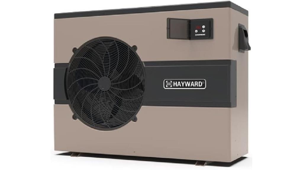 hayward heat pump beige