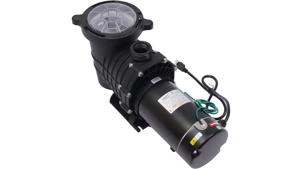 high performance pool pump