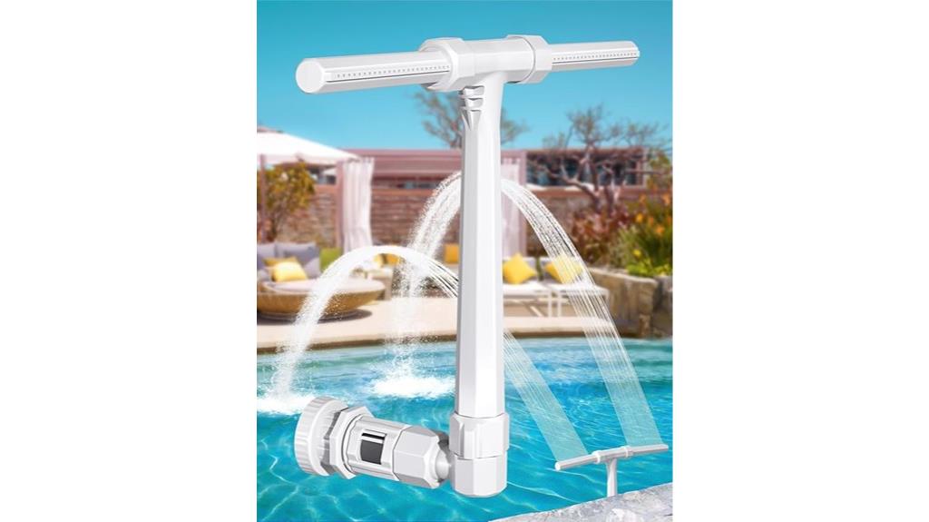 high pressure pool fountain