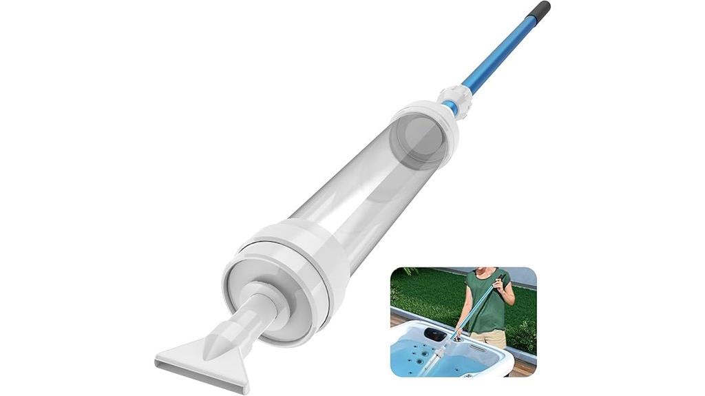 hot tub cleaning vacuum