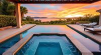 hot tub pool combination