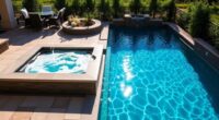 hot tub swimming experience