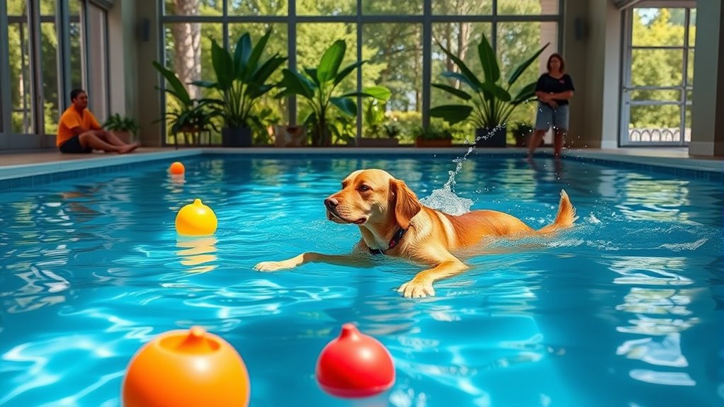 hydrotherapy improves canine health