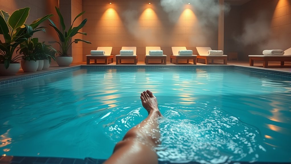 hydrotherapy pools promote healing
