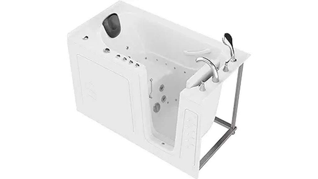 hydrotherapy walk in bathtub