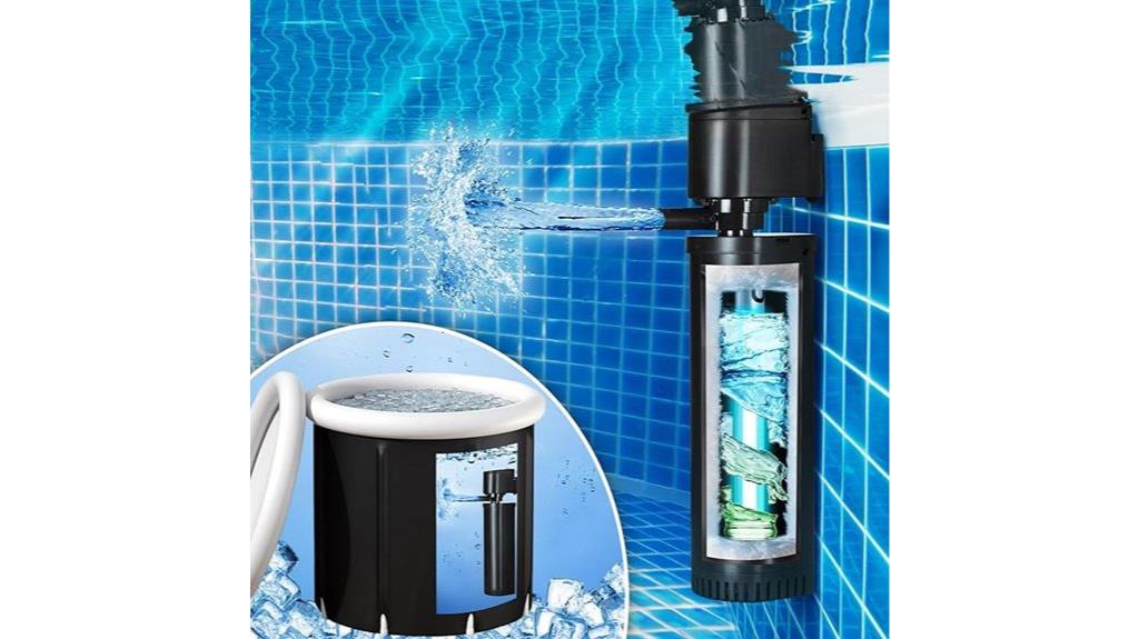 ice bath filtration system