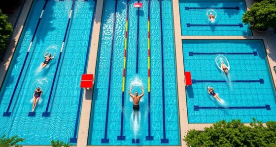 ideal swimming training pools