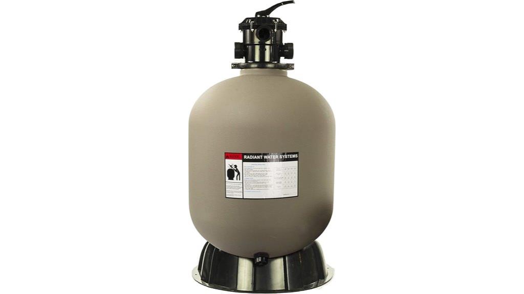 in ground pool sand filter