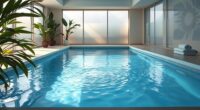 indoor home swim spas