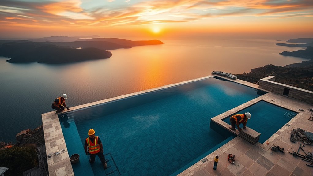 infinity pool installation expenses