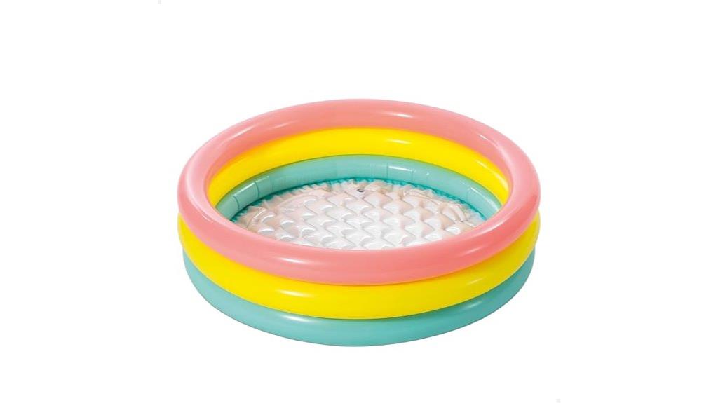 inflatable baby pool size