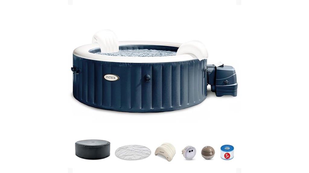 inflatable bubble massage spa