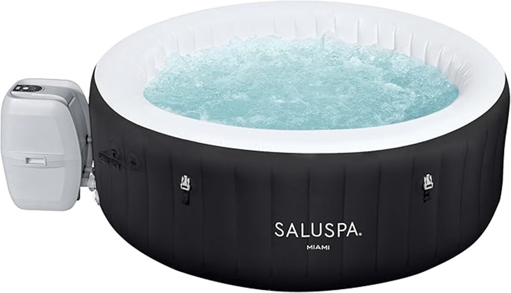 inflatable hot tub spa