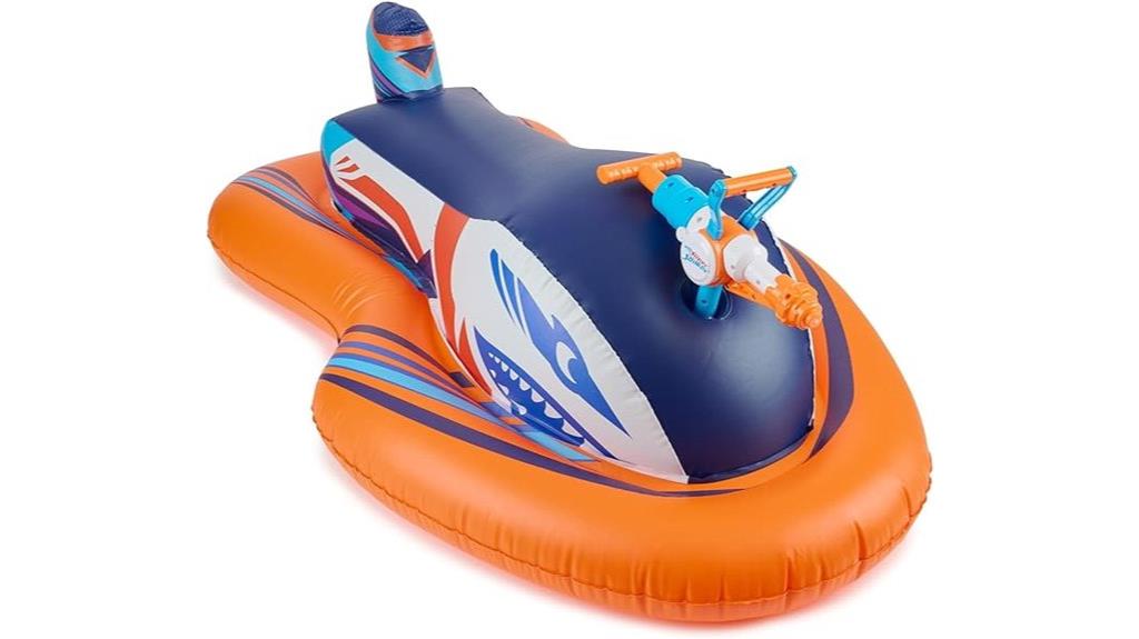inflatable pool float racer