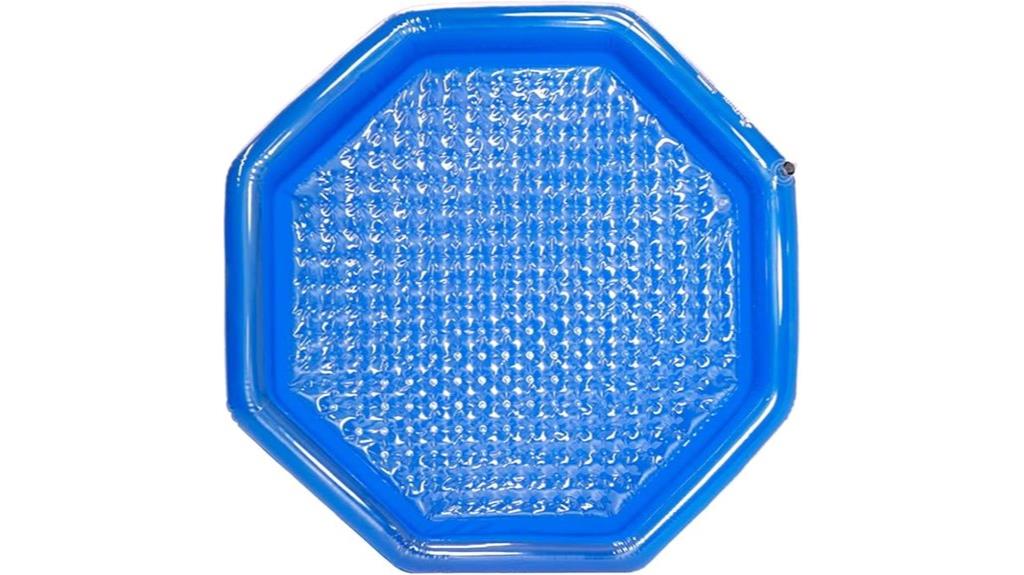 inflatable solar pool heaters