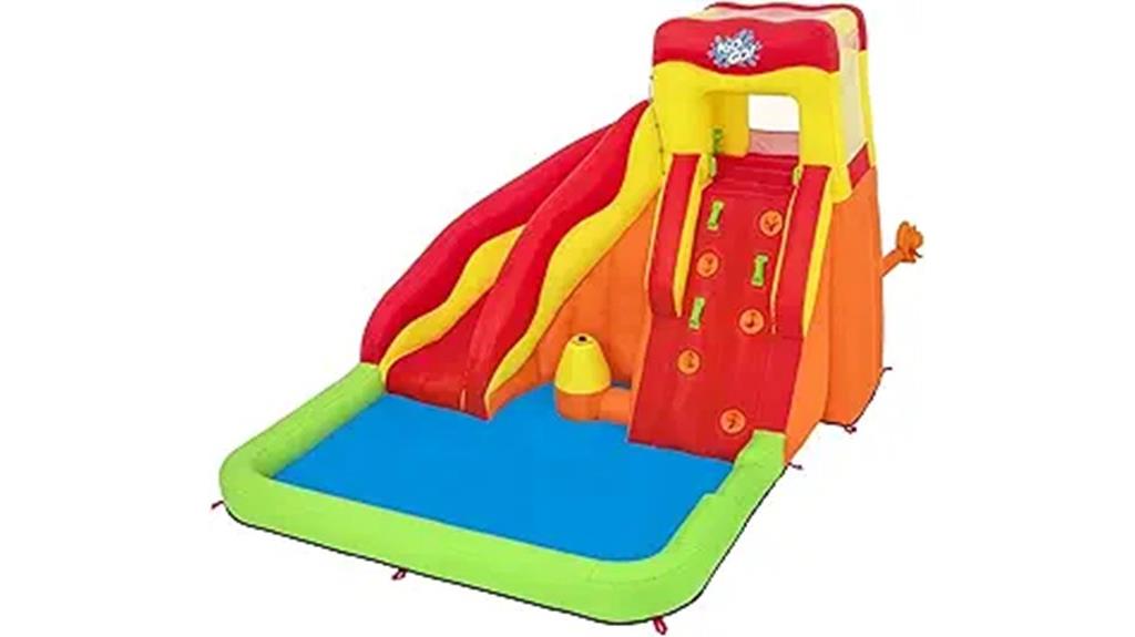 inflatable water park fun