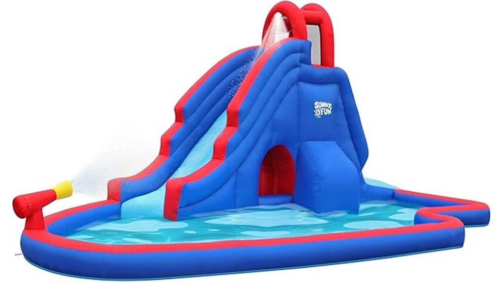 inflatable water slide park