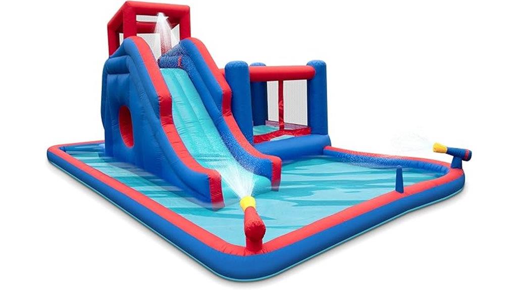 inflatable water slide park