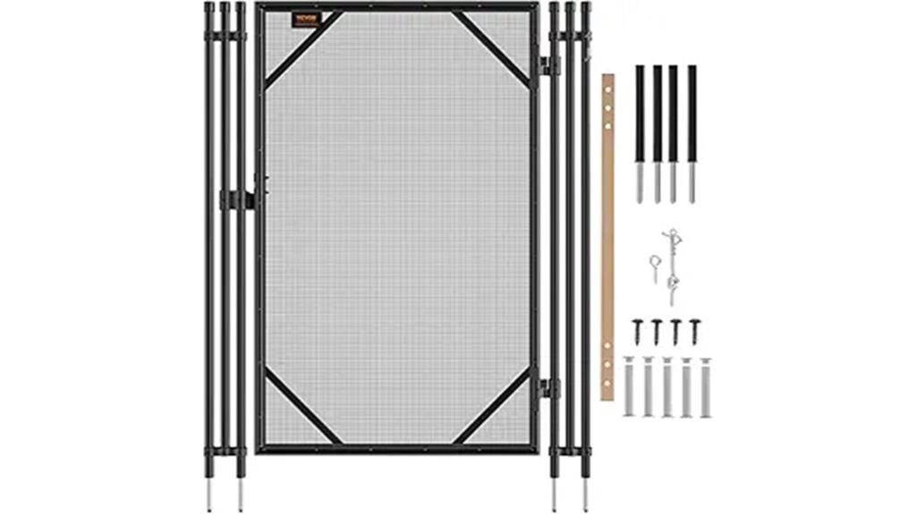 inground pool fence gate