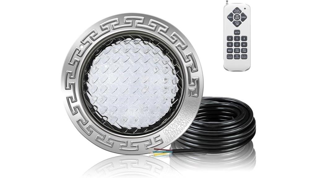 inground pool light fixture