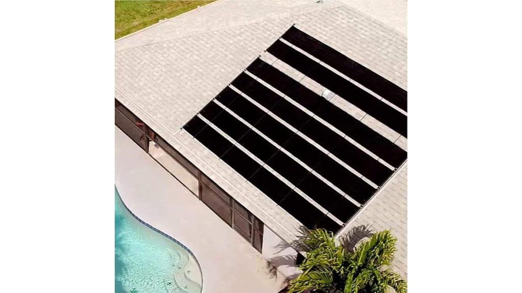 inground solar heating system