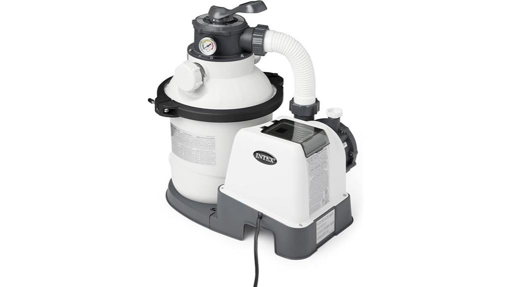 intex sand filter pump