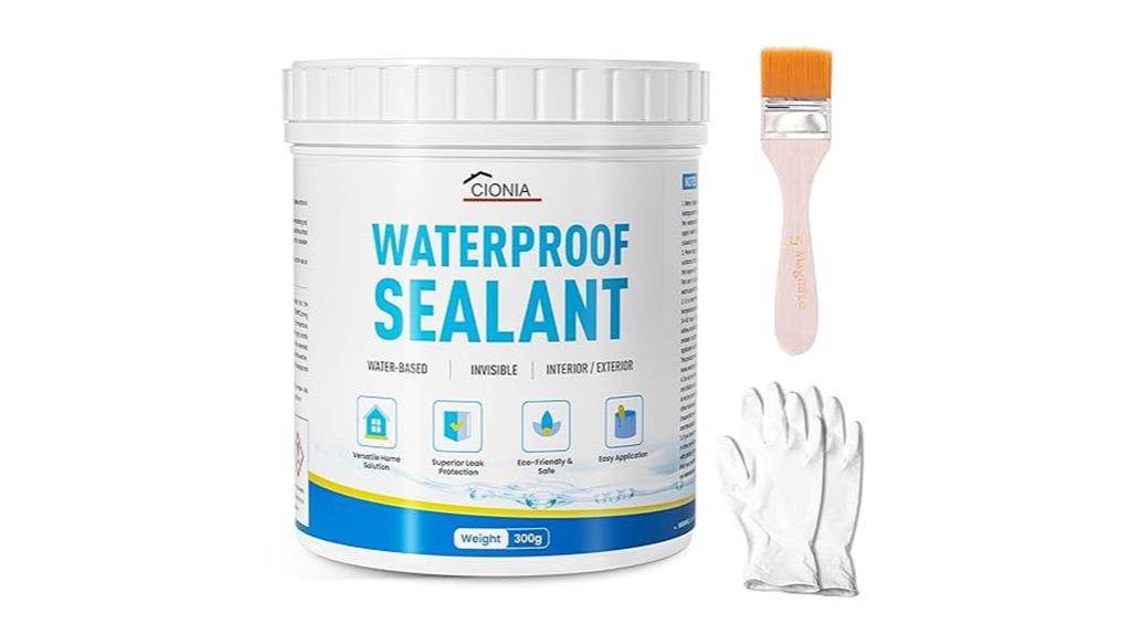 invisible waterproof adhesive solution